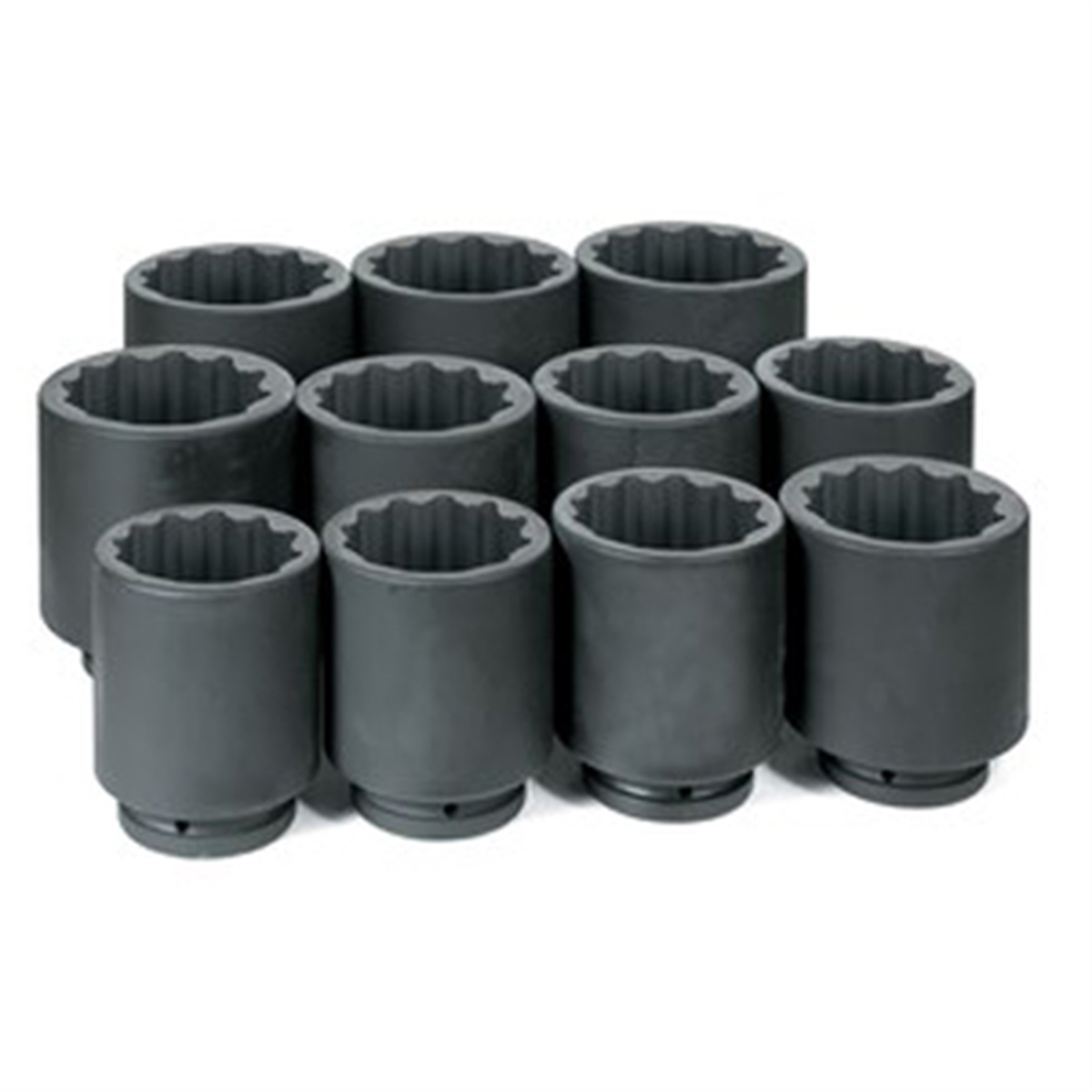 1 Inch Drive Deep Length Metric 12 Pt Impact Socket Set 11 Pc 76