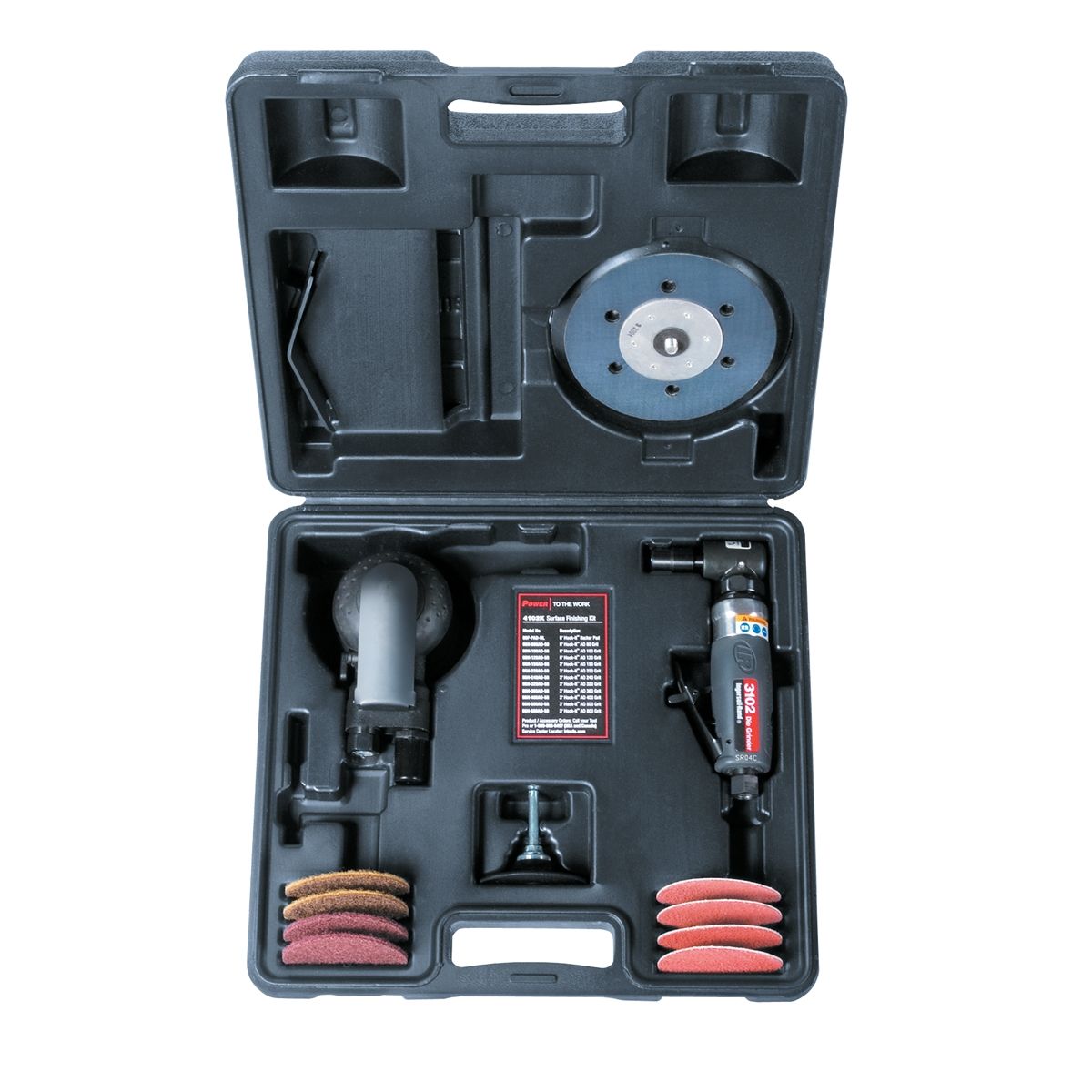 Air Surface Finishing Kit 4151 Sander and 3102 Die Grinder