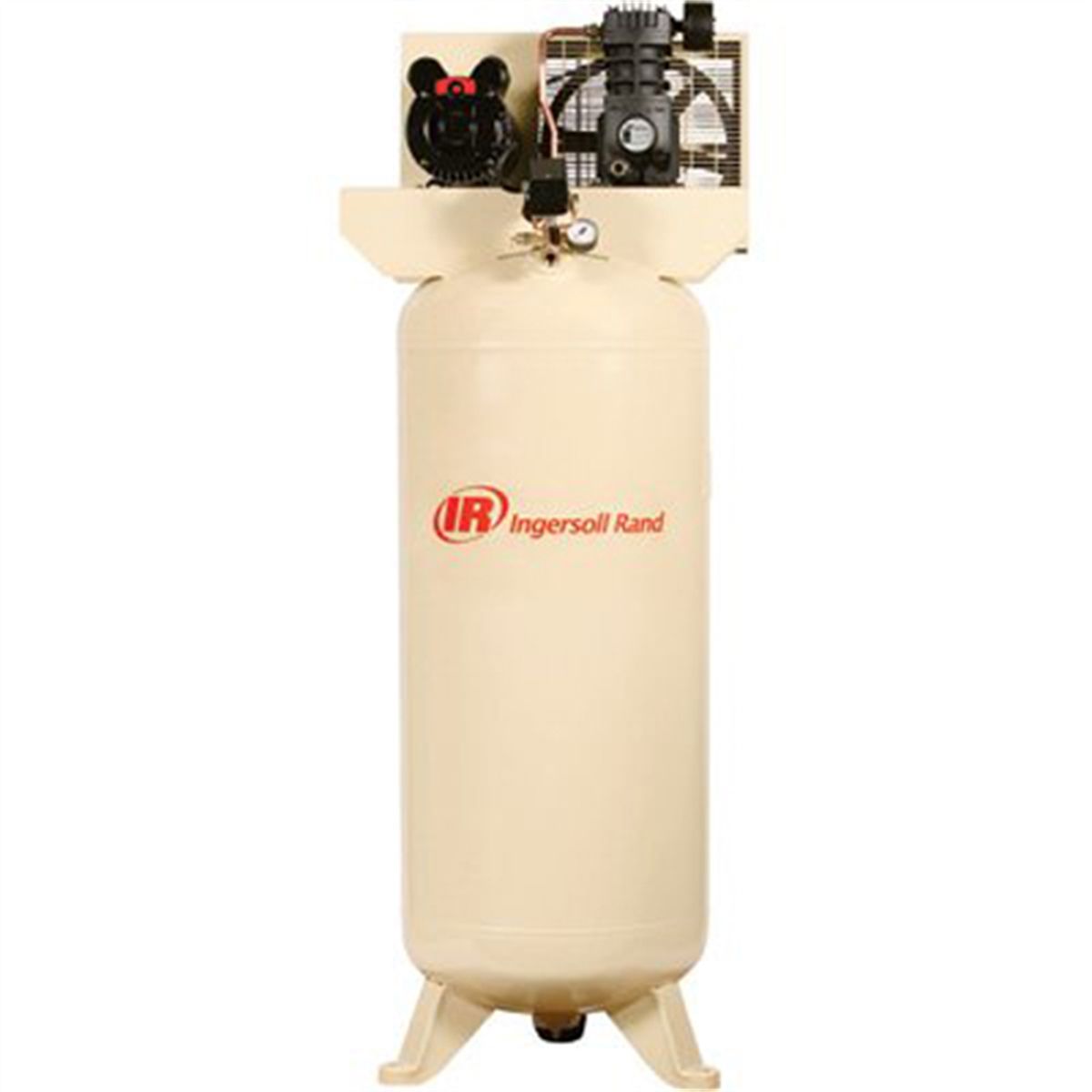 Electric-Driven Single-Stage Air Compressor - 60-Gal Vertical