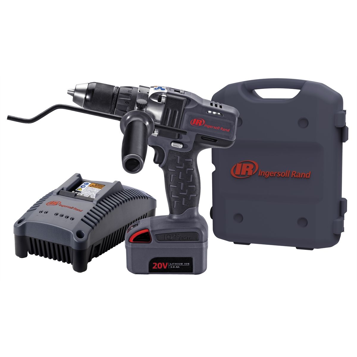 IQV20 1/2 Inch Drive 20V Cordless Drill Kit w 1 Battery