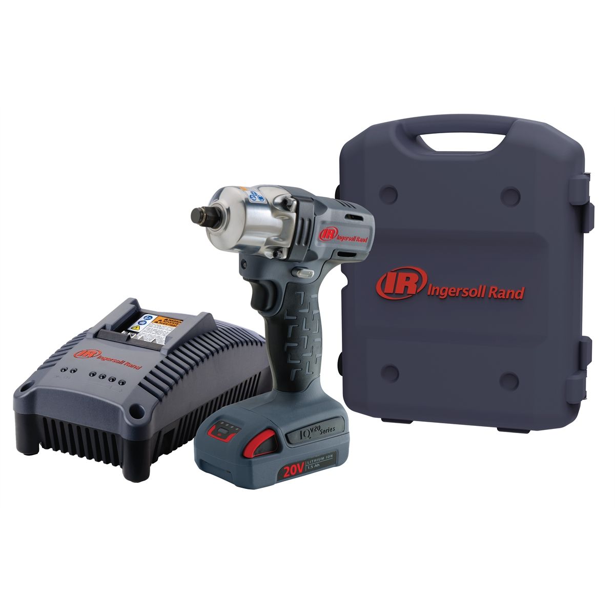 IQV20 Series 1/2 Inch Cordless Impact Wrench Kit w 1 Battery