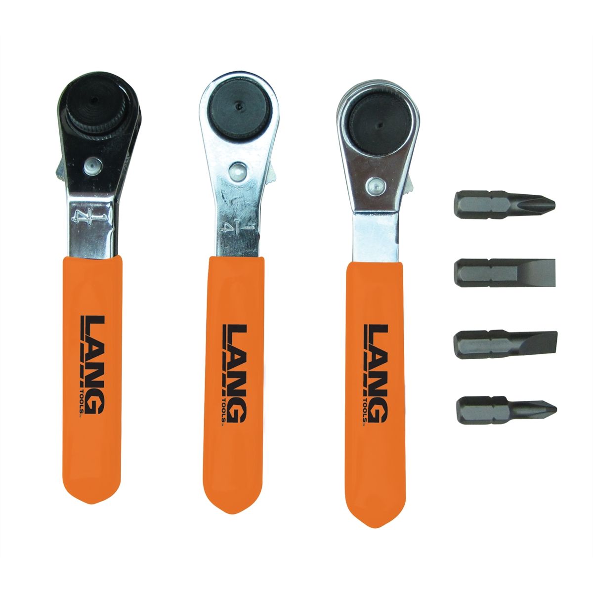 7-Piece Offset Ratcheting Screwdriver Bit Wrench Set