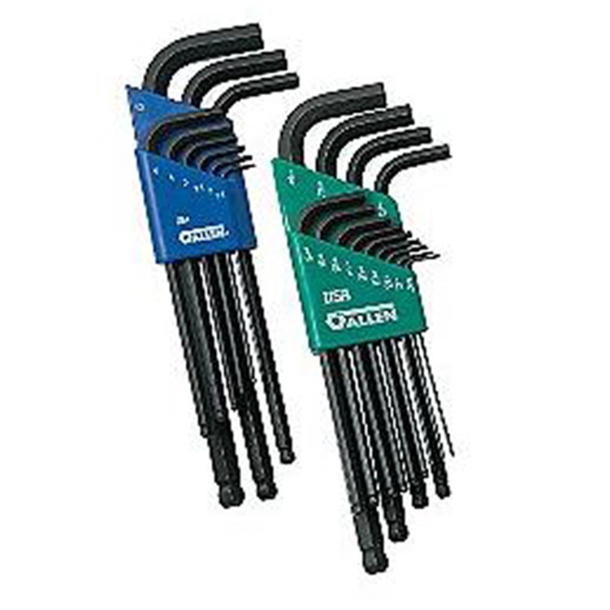 Ball-Plus Hex Key Set w Caddy 13 Pc