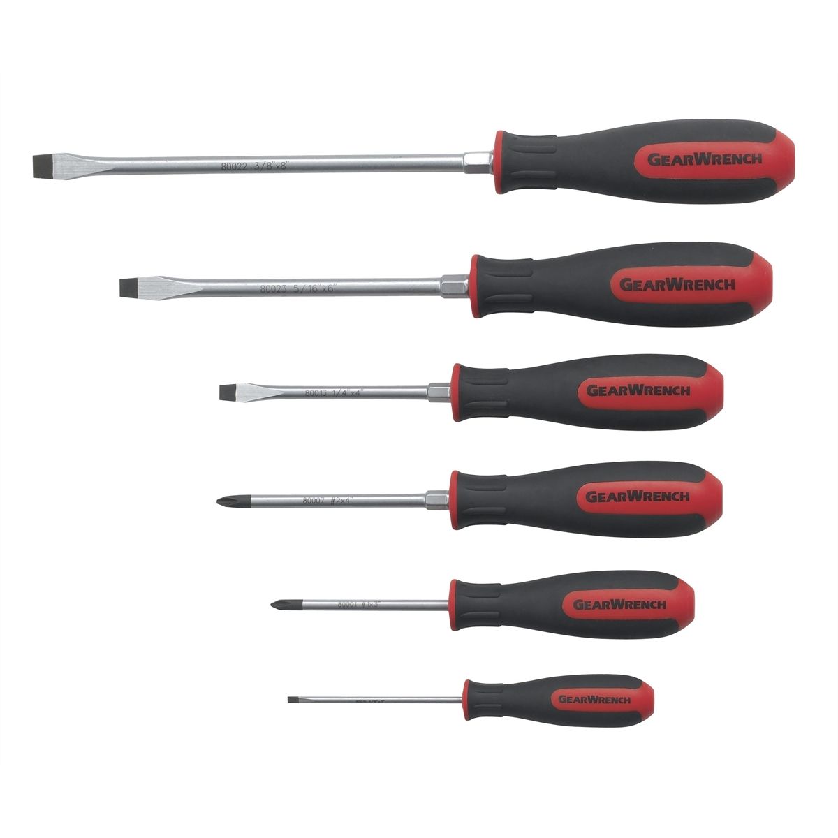 Combination Screwdriver Set - 6-Pc