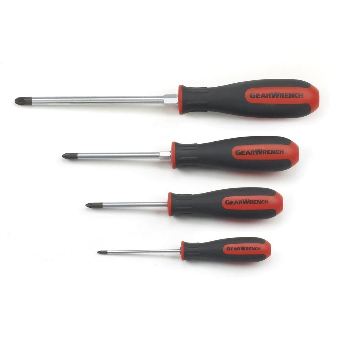 4 Pc. Pozidriv(R) Dual Material ScrewDriver Set