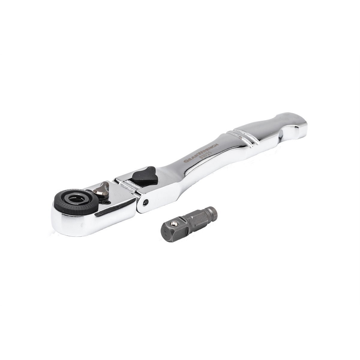 1/4 Dr. Slim Head Ratchet, 6" Handle