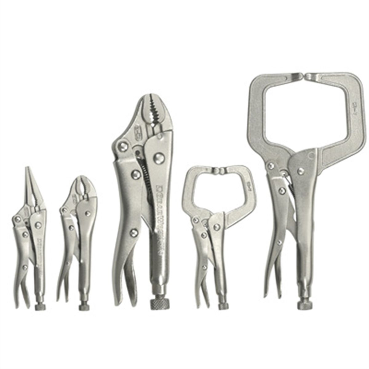 5 Pc. Locking Pliers Set