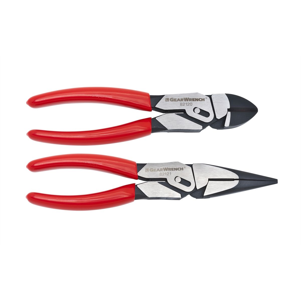 PivotForce Compound Action Diagonal and Long Nose Pliers Set 2 P