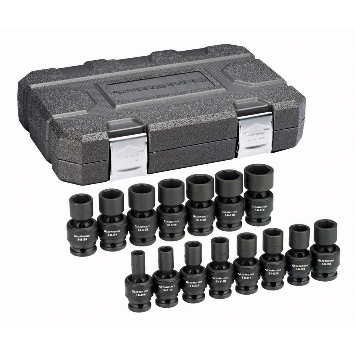 15 Pc. 1/2" Drive 6 point