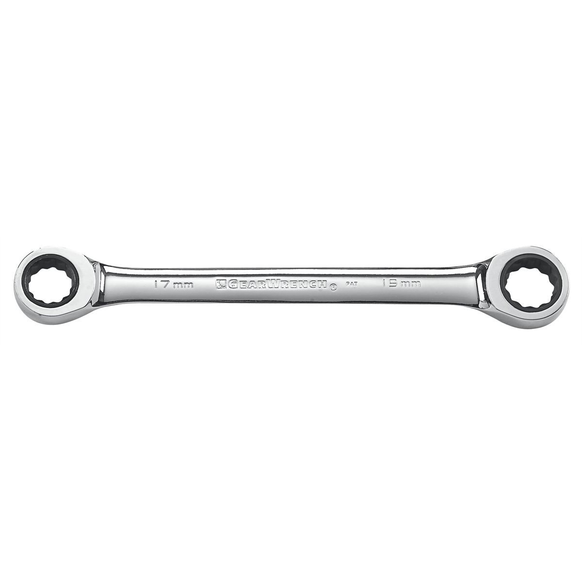 Wrench Ratcheting - Double Box End 17 X 19mm Gearwrench