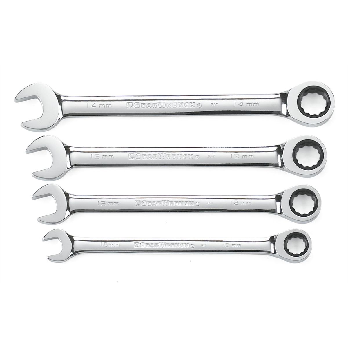 Metric Gearwrench Set 10mm-14mm 4 Pc