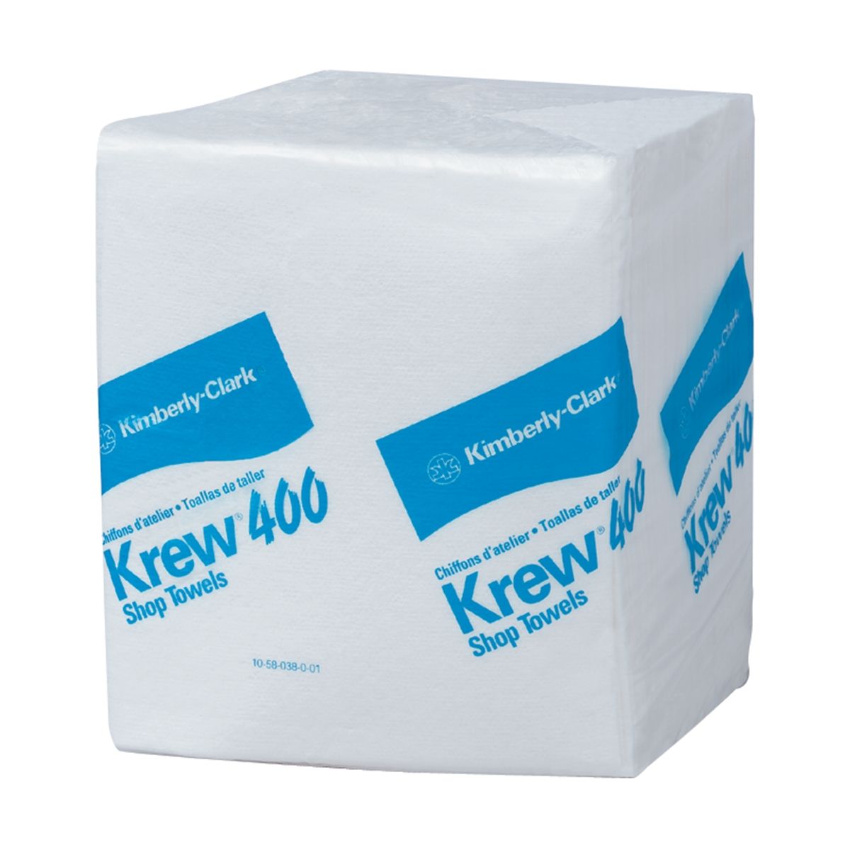 Crew 400 Shop Towels Quarterfold