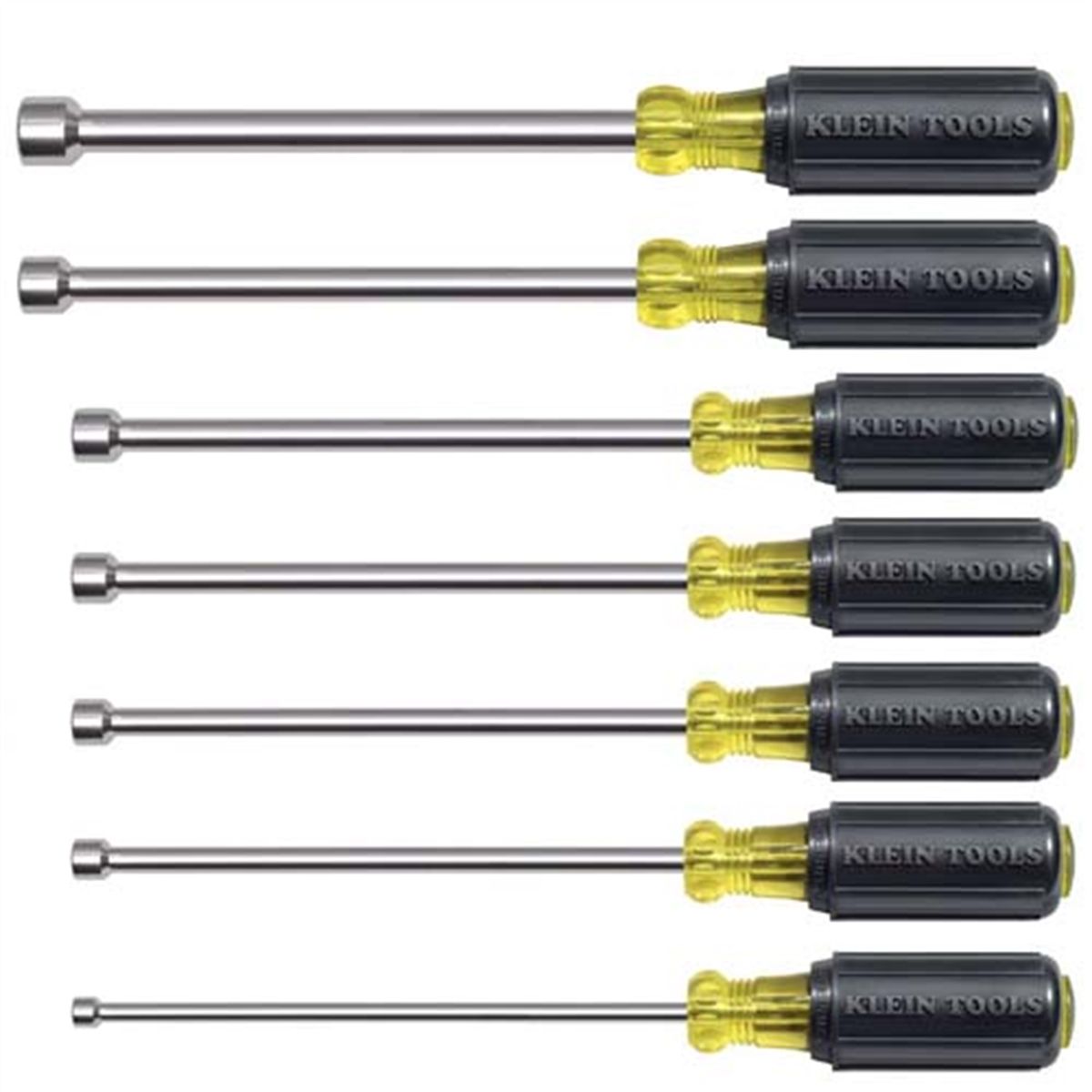 7 Piece Magnetic Tip Nut Driver Set - 6" Hollow Sh...