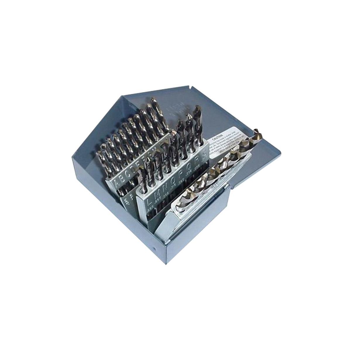 Letter Stub Length Screw Machine Drill Bit Set A - Z 26 Pc