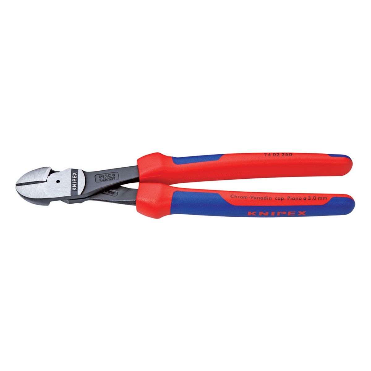 10" High Leverage Diagonal Cutters-Comfort Grip 74 02 250