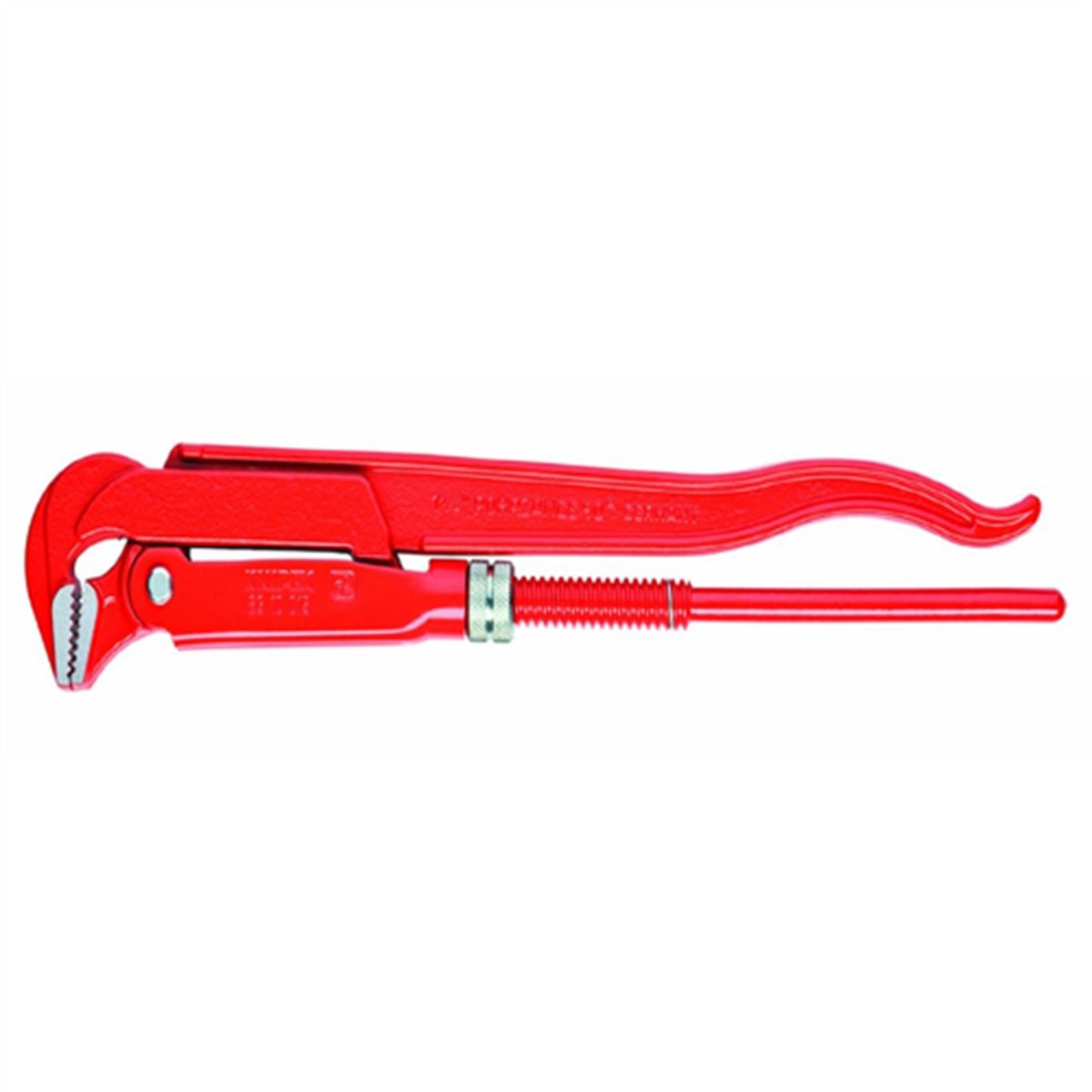 17" Length Swedish Pattern Pipe Wrench 90-degree Jaw