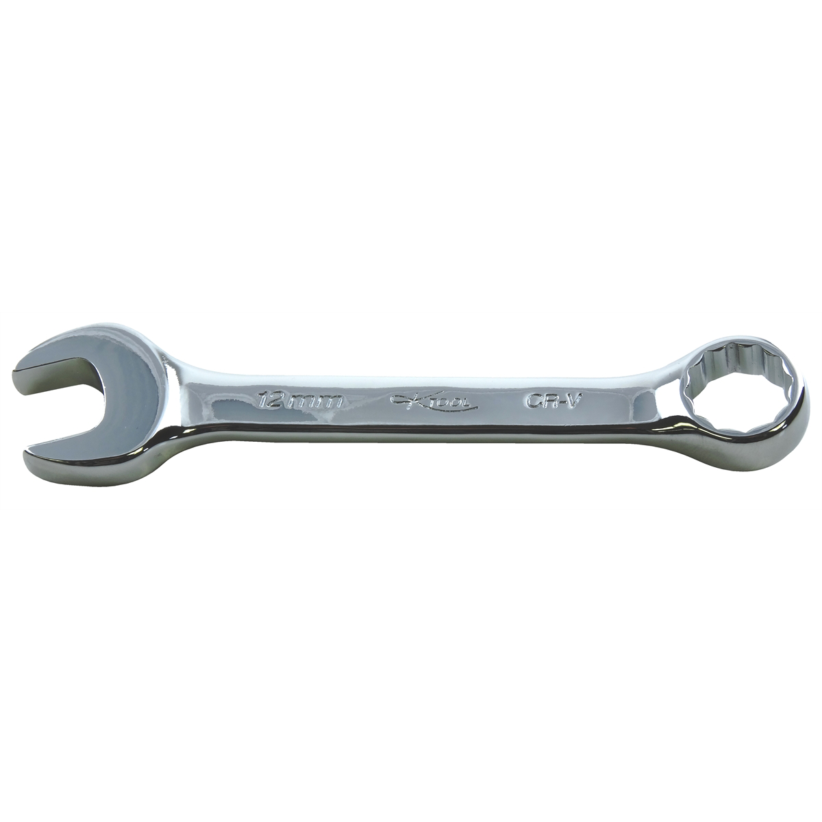 12 Point High Polish Metric Short Combination Wrench 12mm