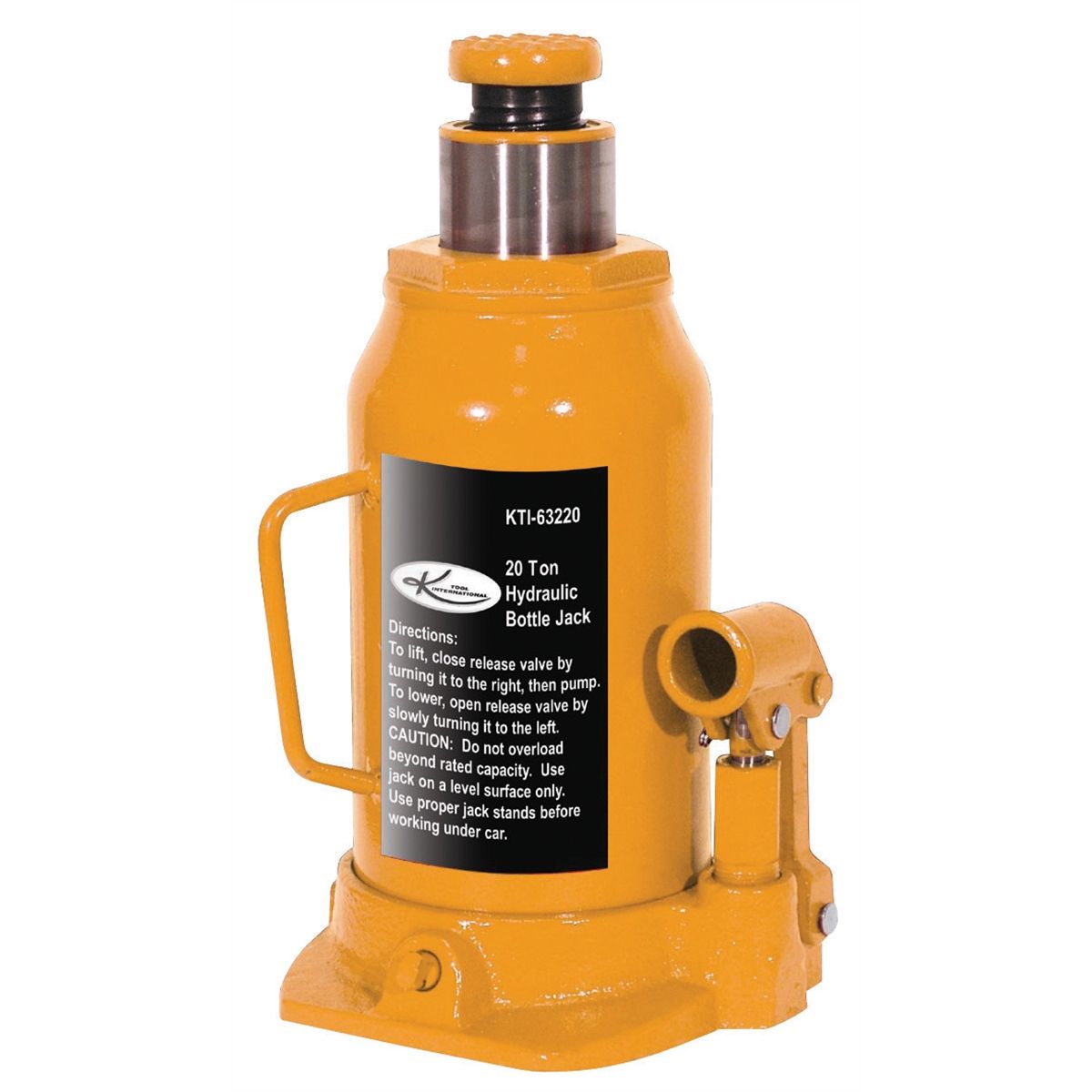 Hydraulic Bottle Jack - 20 Ton Capacity