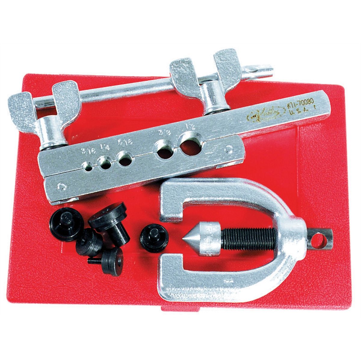 Double Flaring Tool Kit - 7 Adapters