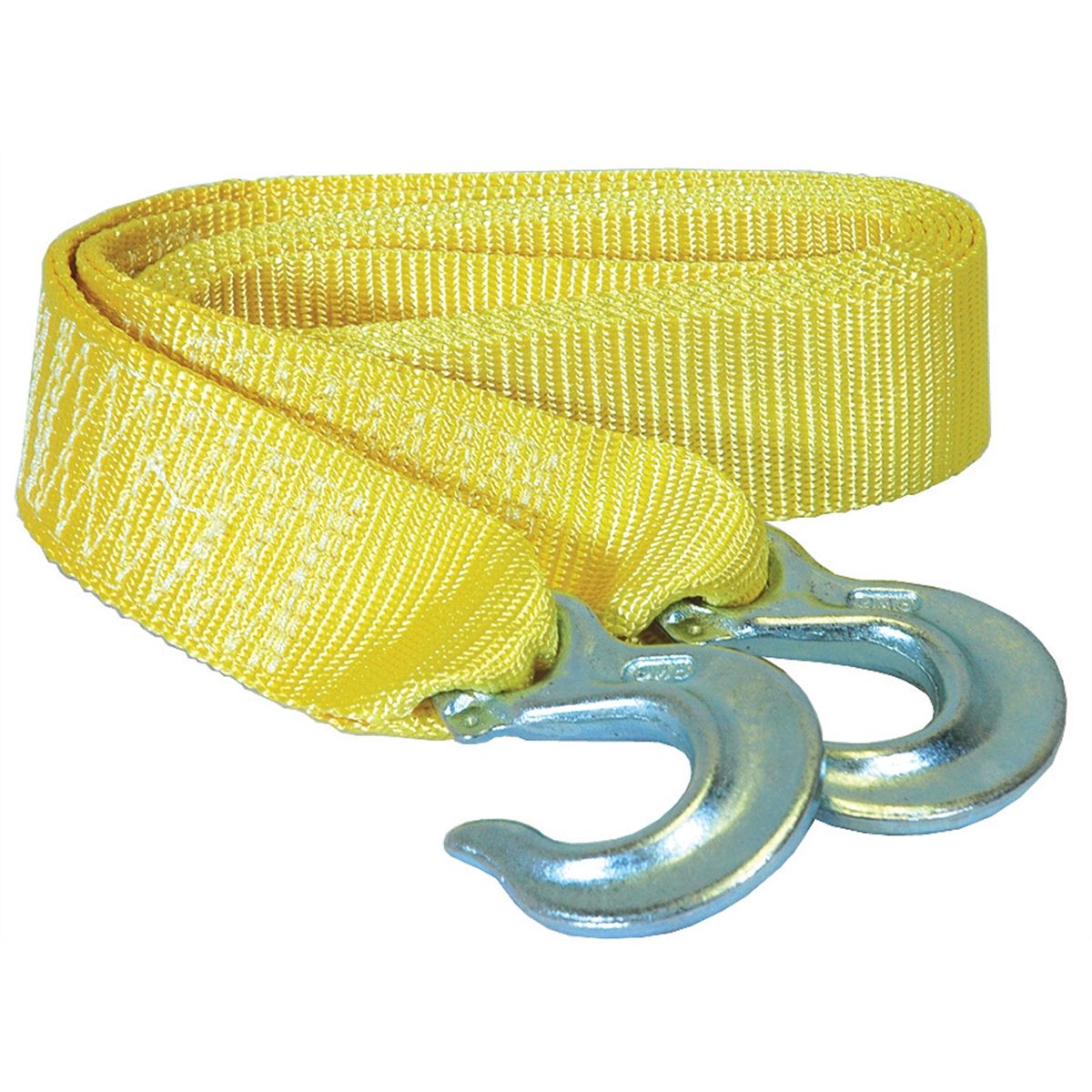 Tow Strap w/ Forged Hooks 2 In x 10 Ft 6,000 Lb