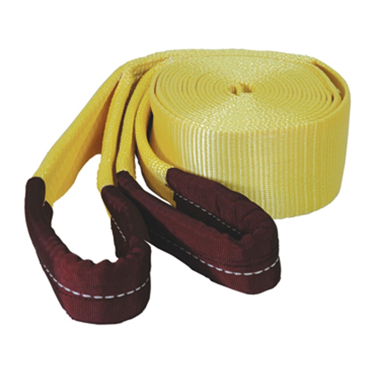 Tow Strap w/ Looped Ends - 3 In x 30 Ft - 30,000