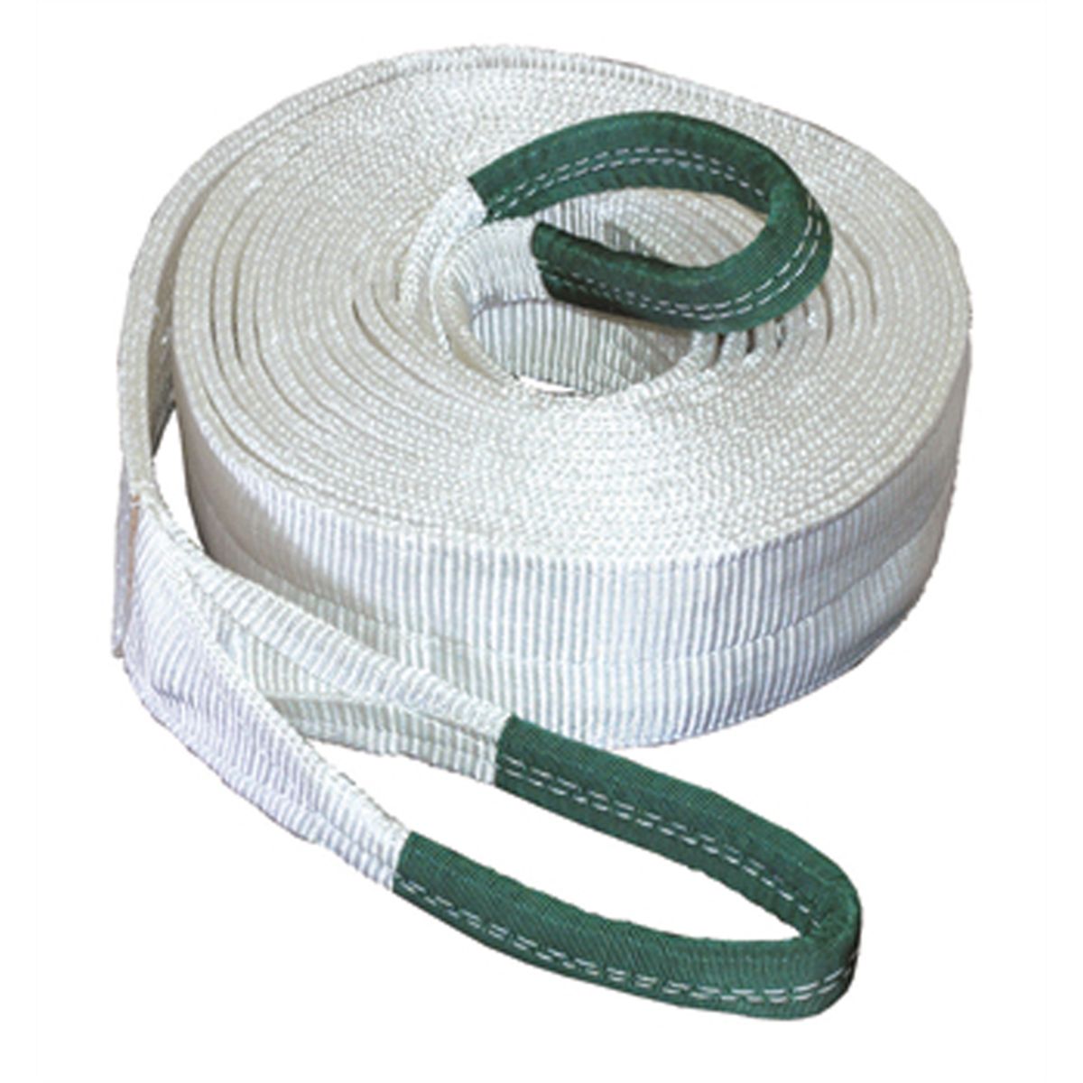 Tow Strap w/ Looped Ends - 4 In x 30 Ft - 40,000 Lb Capacity