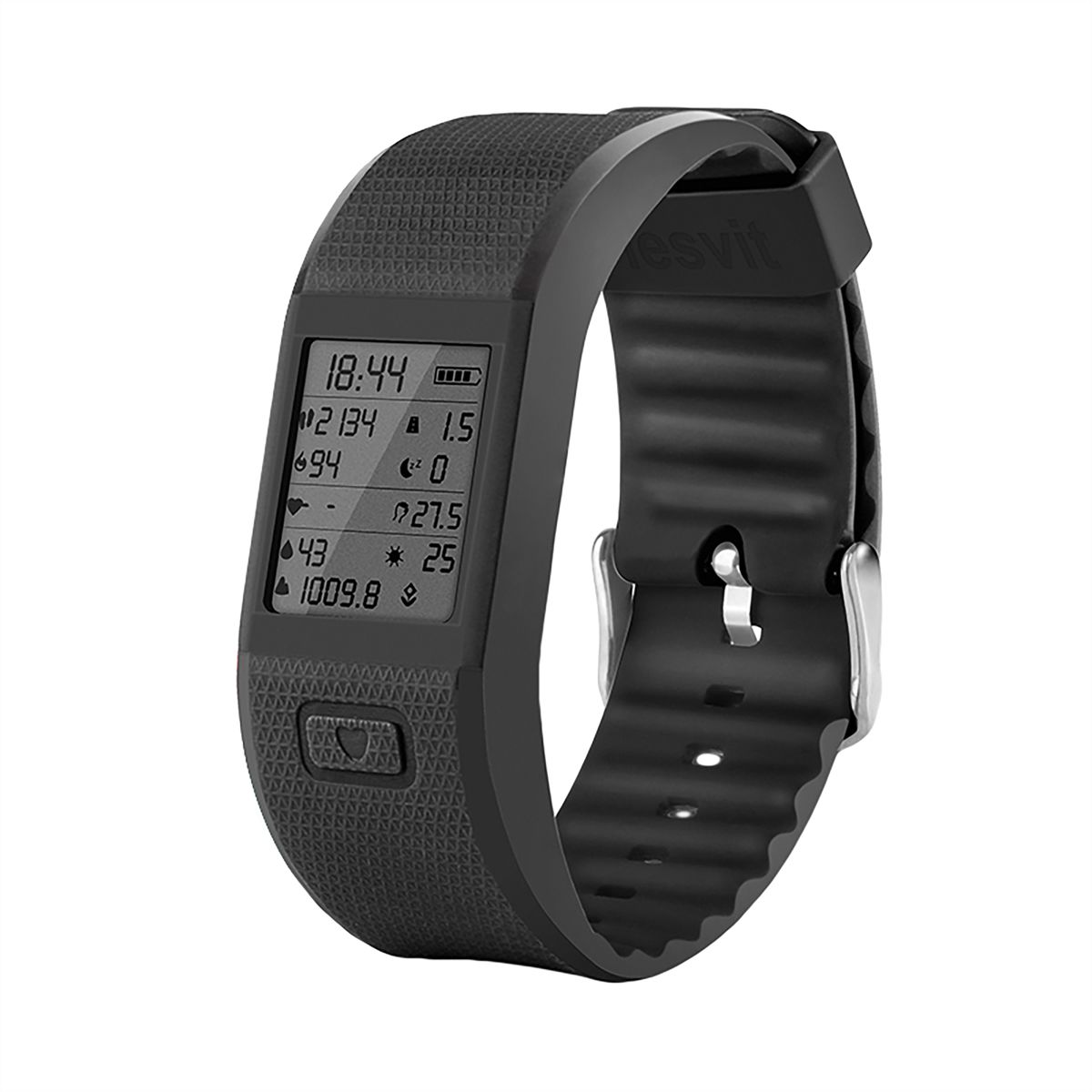 Sports Fitness Wristband by Hesvit (Black)