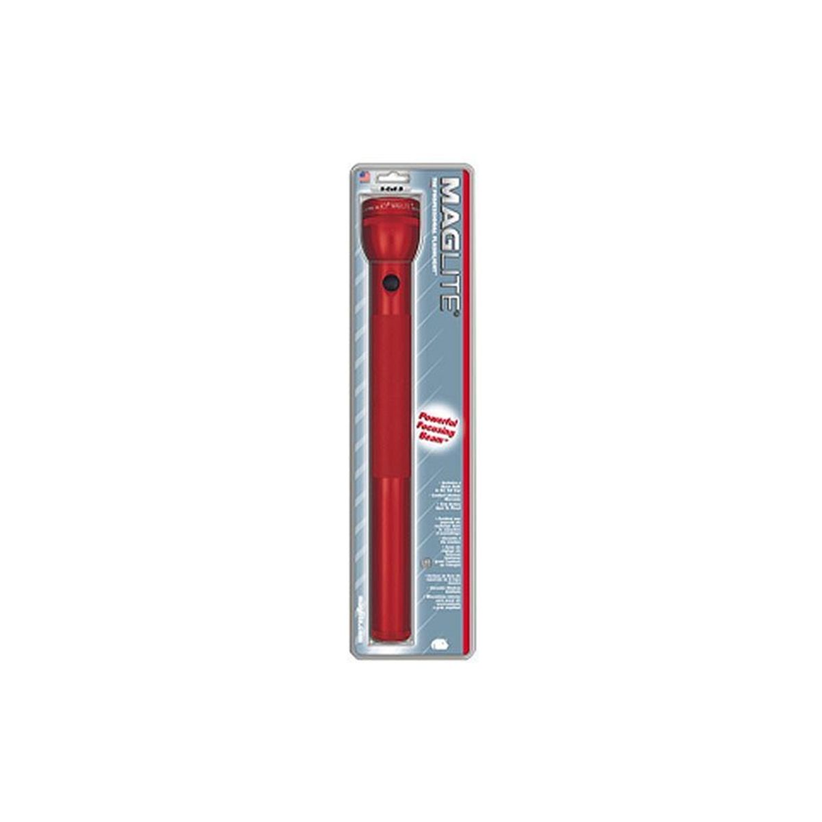 Flashlight - 5 D-Cell - Red