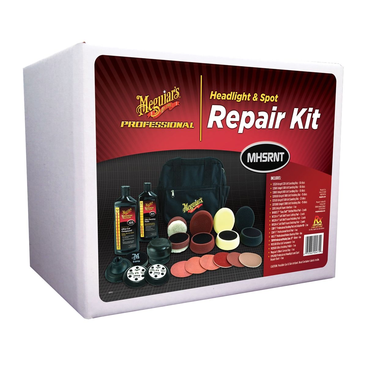 Headlight and Spot Repair System Kit without Tools