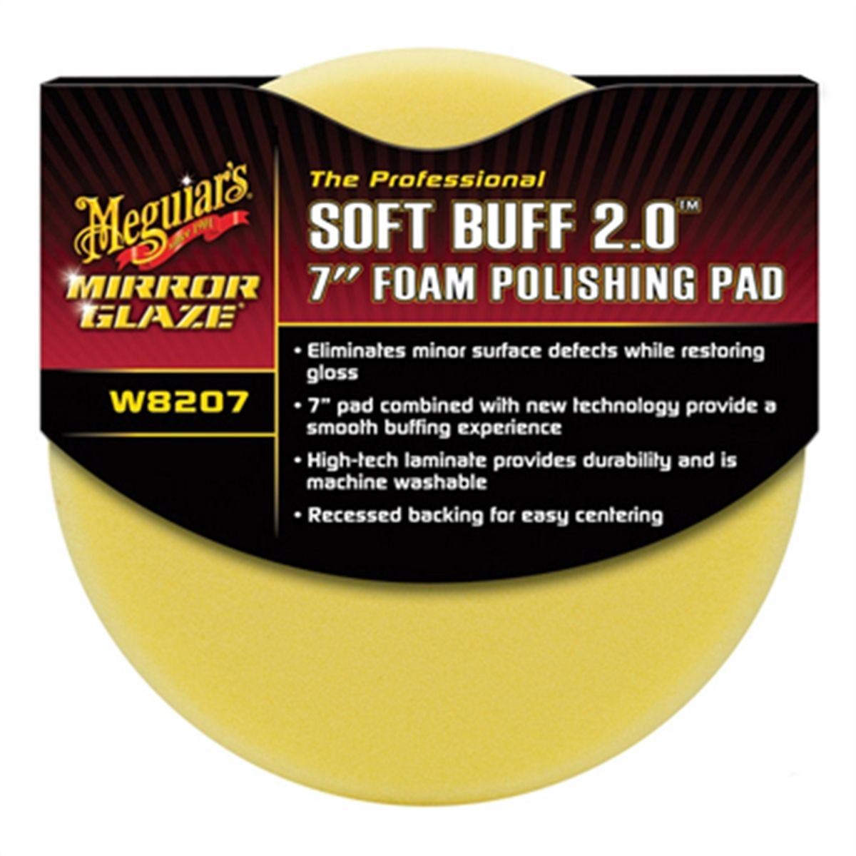 SoftBuff 2.0 Foam Washable Polishing 7" Pad