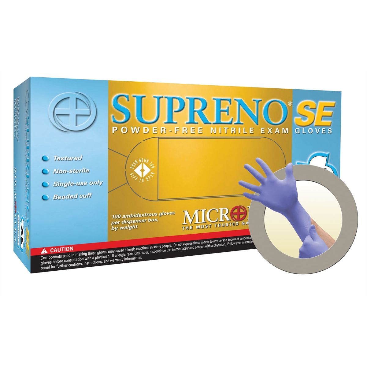 Supreno SE Powder-Free Nitrile Gloves - Large