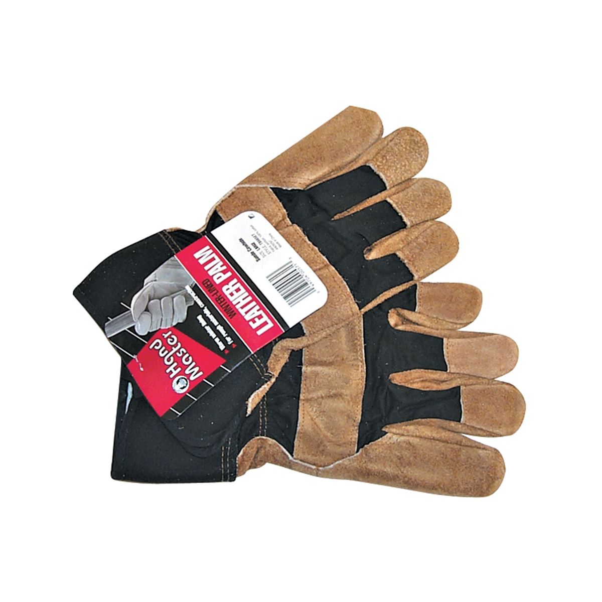 Lined Leather Palm Work Gloves