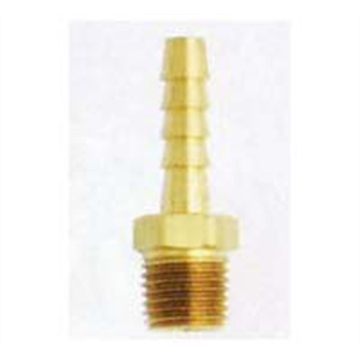 Male Brass Hose End 5/16In ID x 1/4In NPT