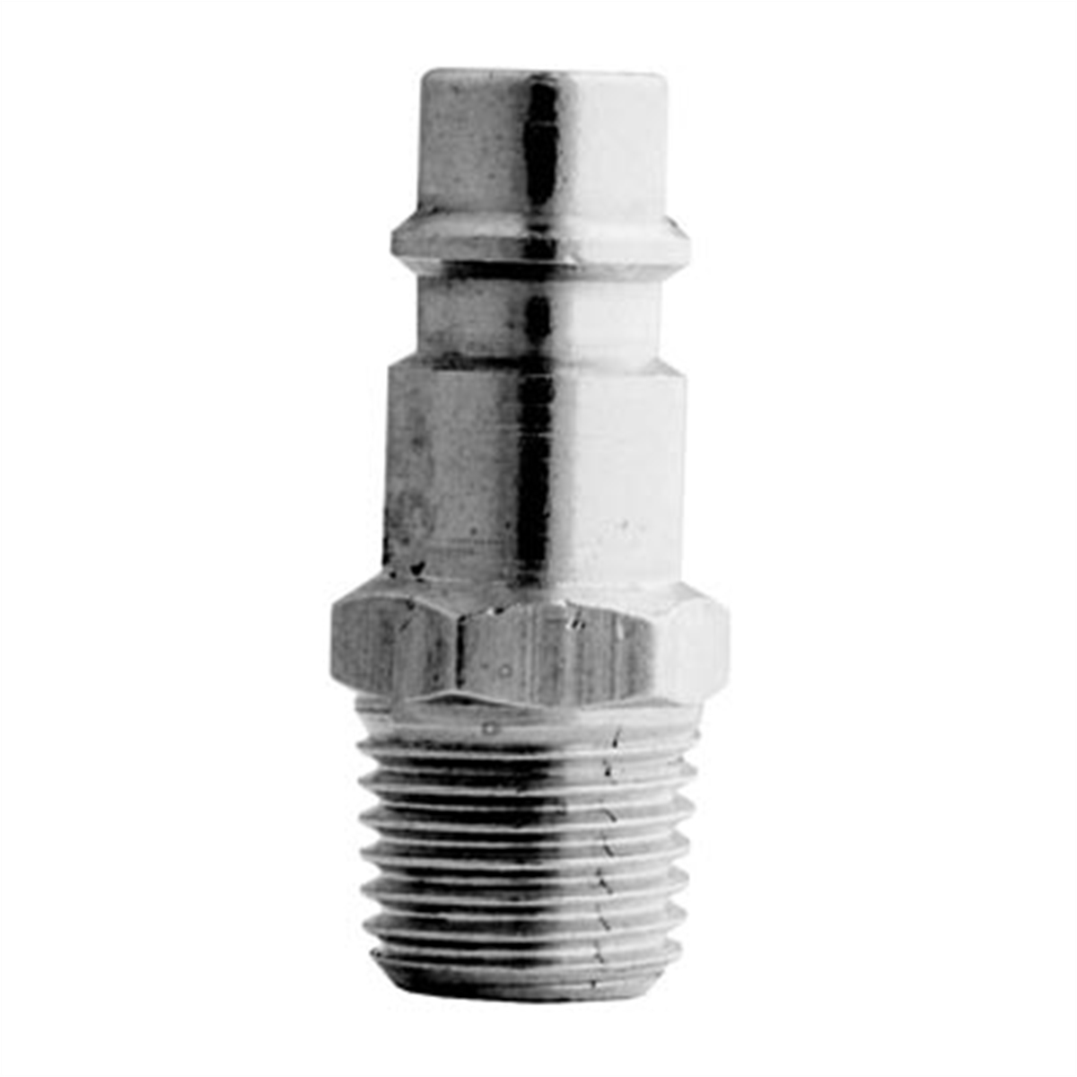 V-Style Hi-Flow Brass Plug - 1/4" Male NPT