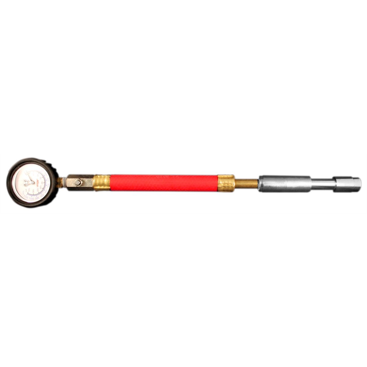 Large Bore Extended Reach Dial Tire Pressure Gauge