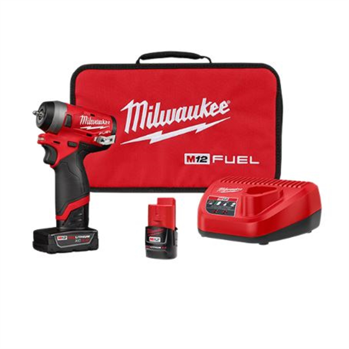 M12 FUEL 1/4" Stubby Impact Wrench Kit