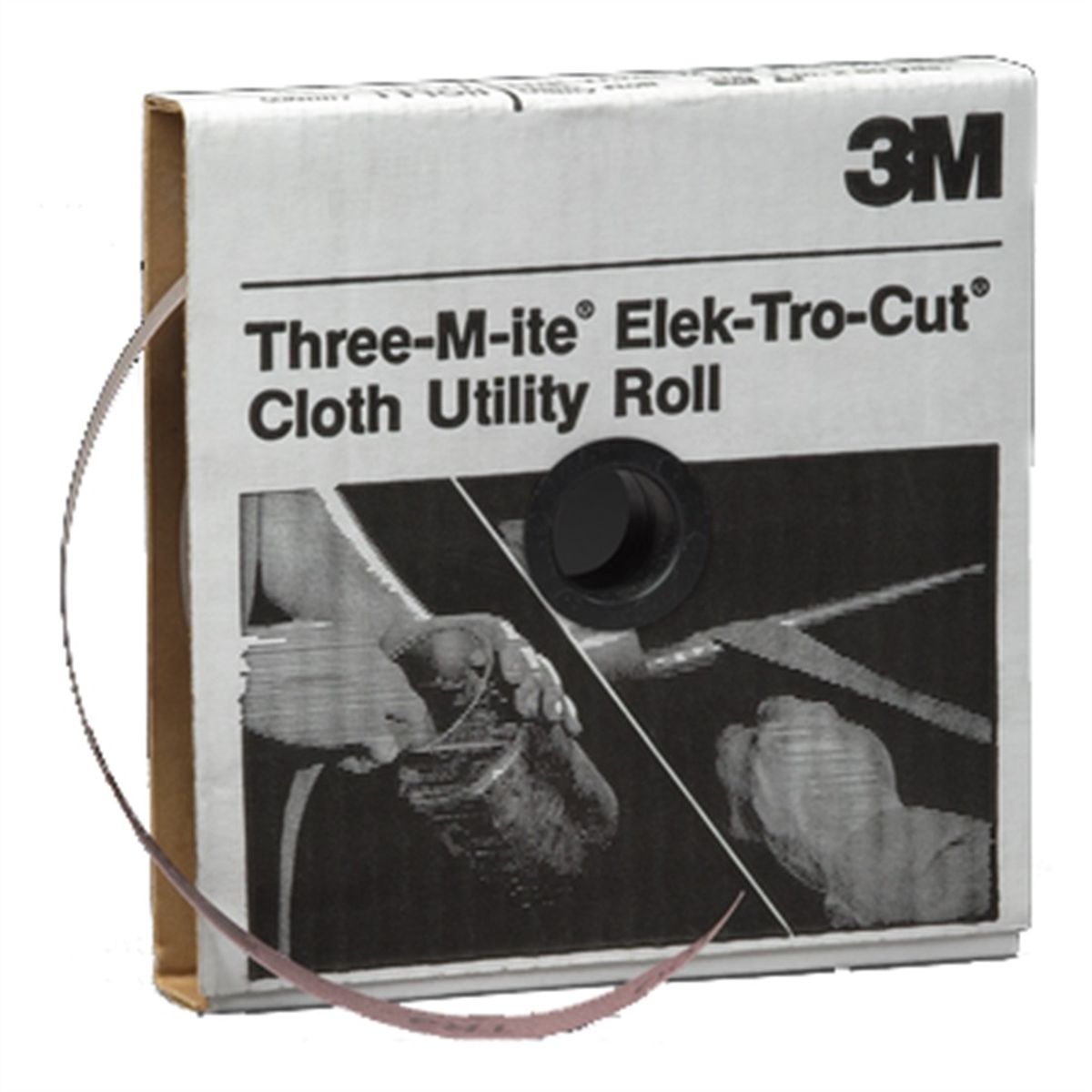Elek-Tro-Cut(TM) Cloth Utility Roll - 1 In x 50 Yd - 320 Grade