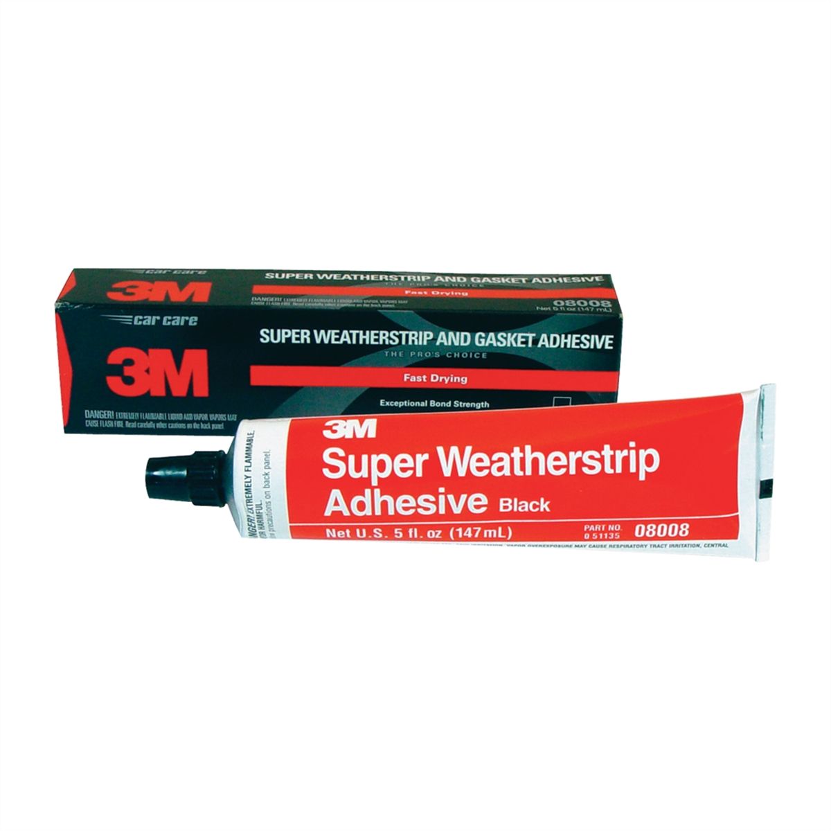 Weatherstrip Adhesive - Black - 5 Oz