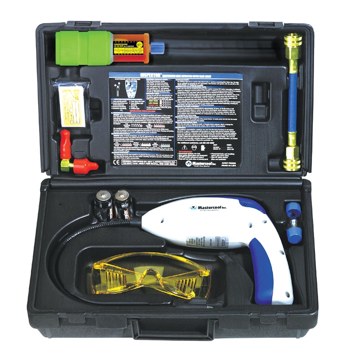 Complete Electronic Leak Detector with UV Light and 10 Applicati