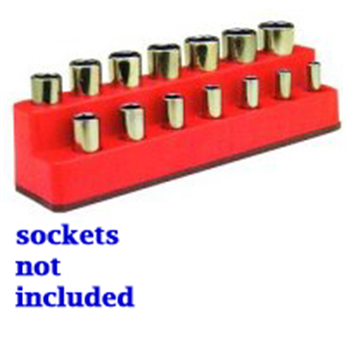 3/8 Inch Drive Metric Socket Organizer w/ Magnetic Base - Standa