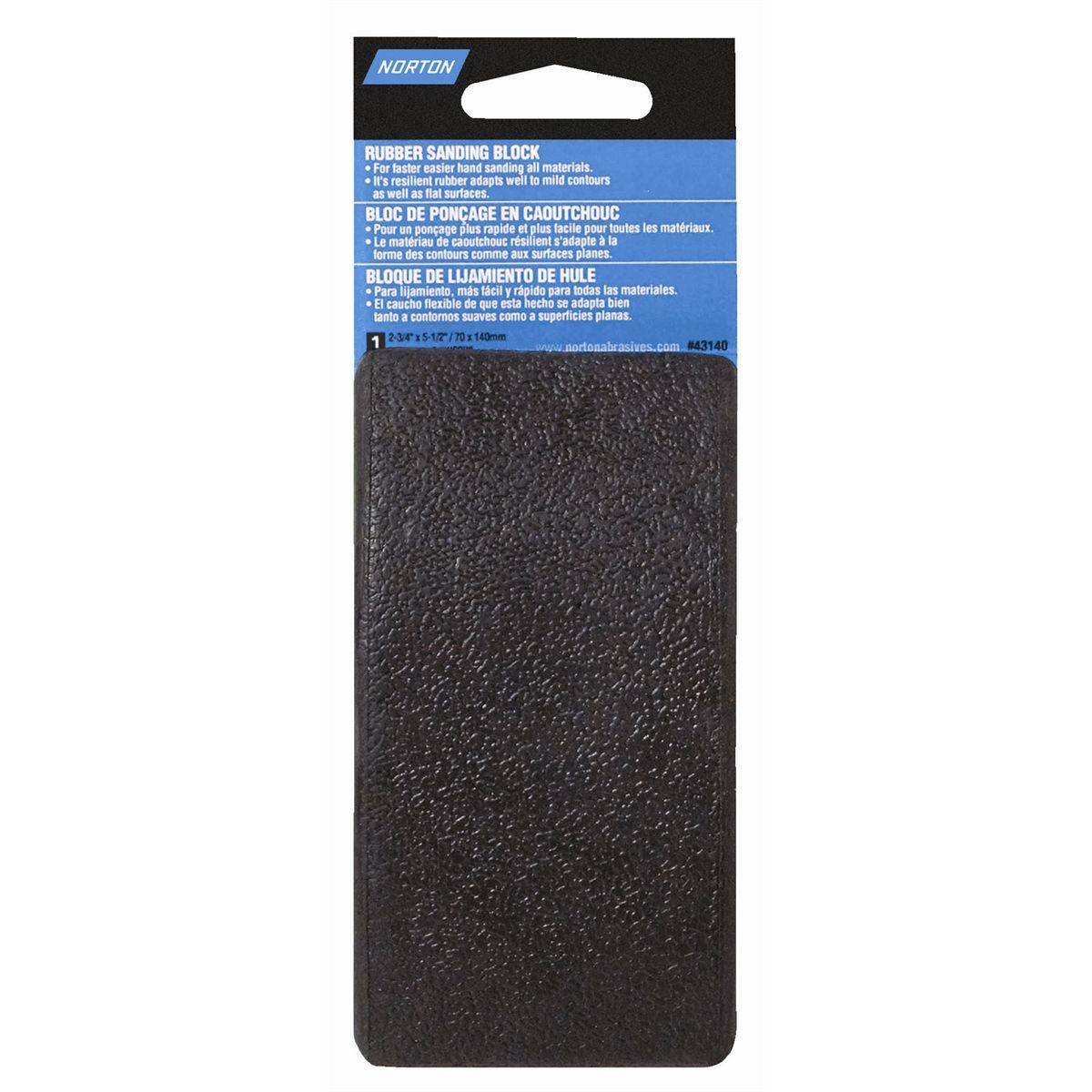 Rubber Hand Sanding Block