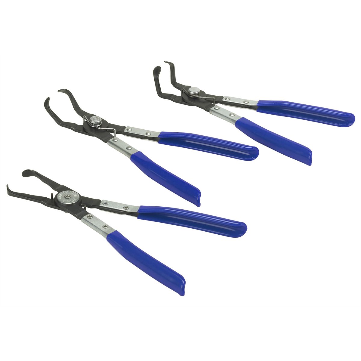 3 Pc Push Pin/Body Clip Plier Set