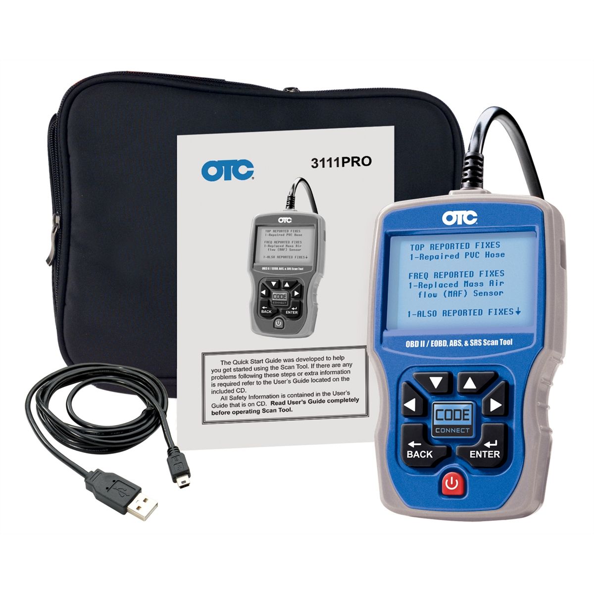 Trilingual Scan Tool - OBD II, CAN, ABS and Airbag