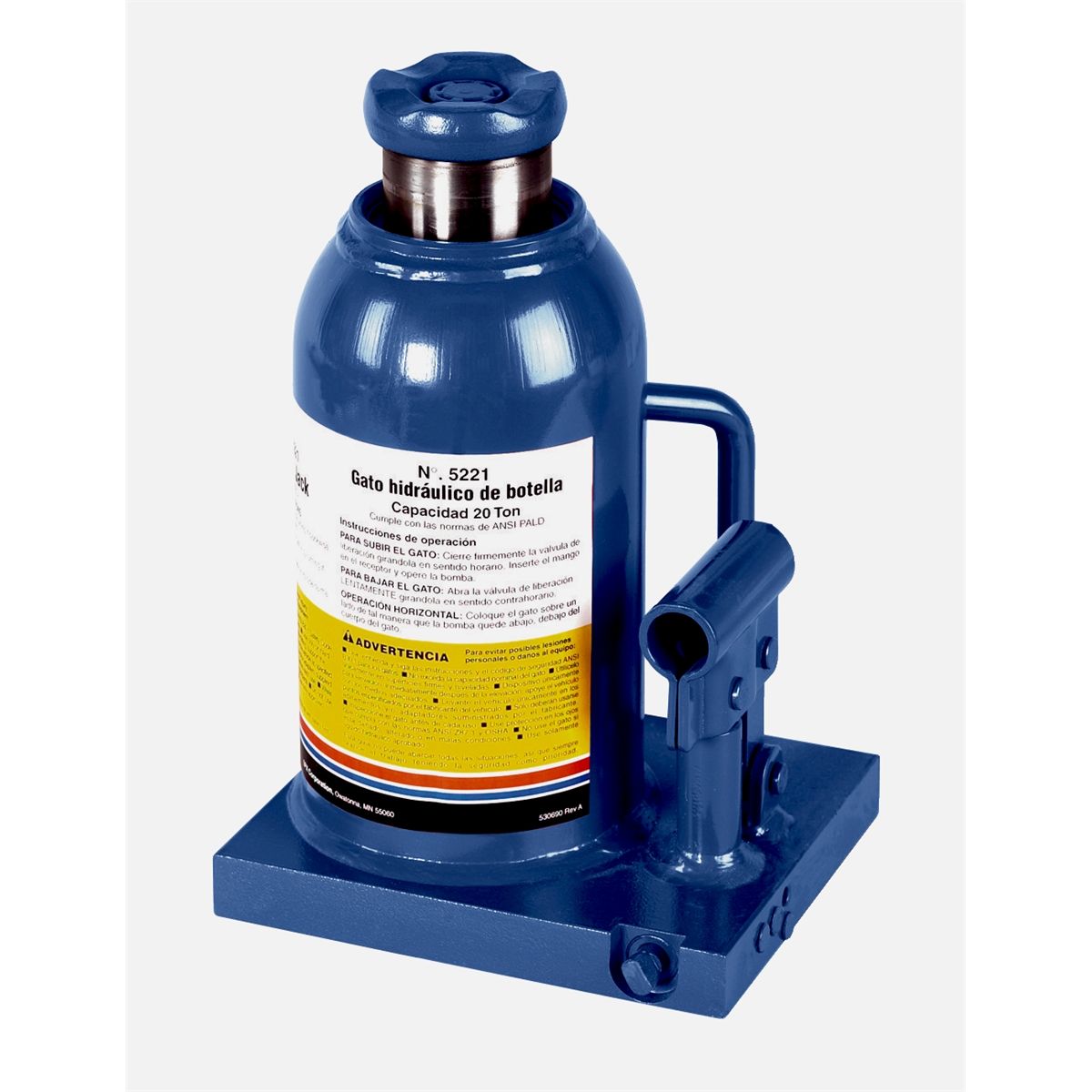 High Performance 20 Ton Bottle Jack