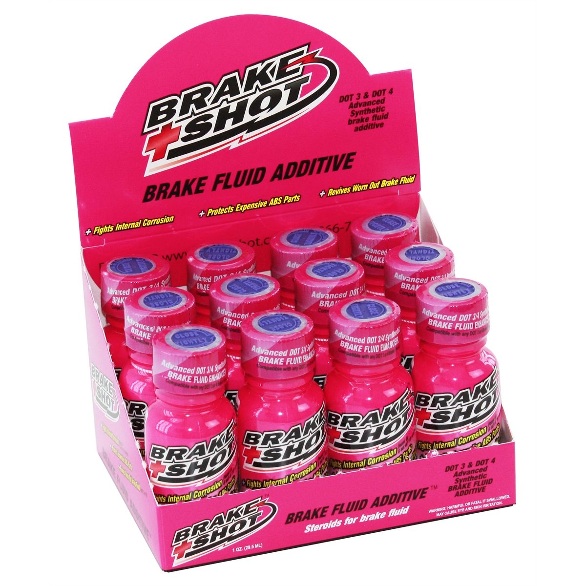 BrakeShot DOT 3/4 (12 count shop use)