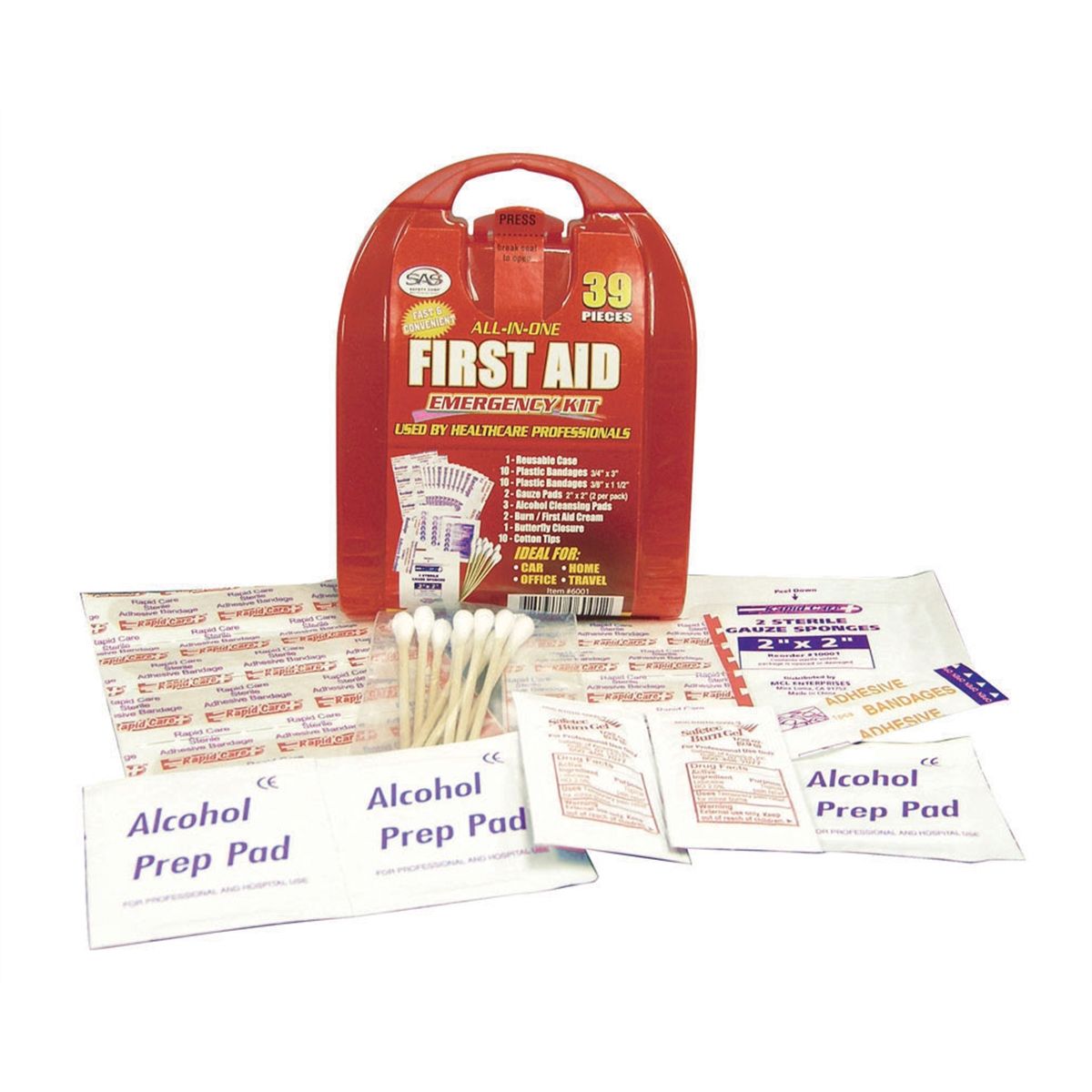 Mechanics Personal First Aid Kit