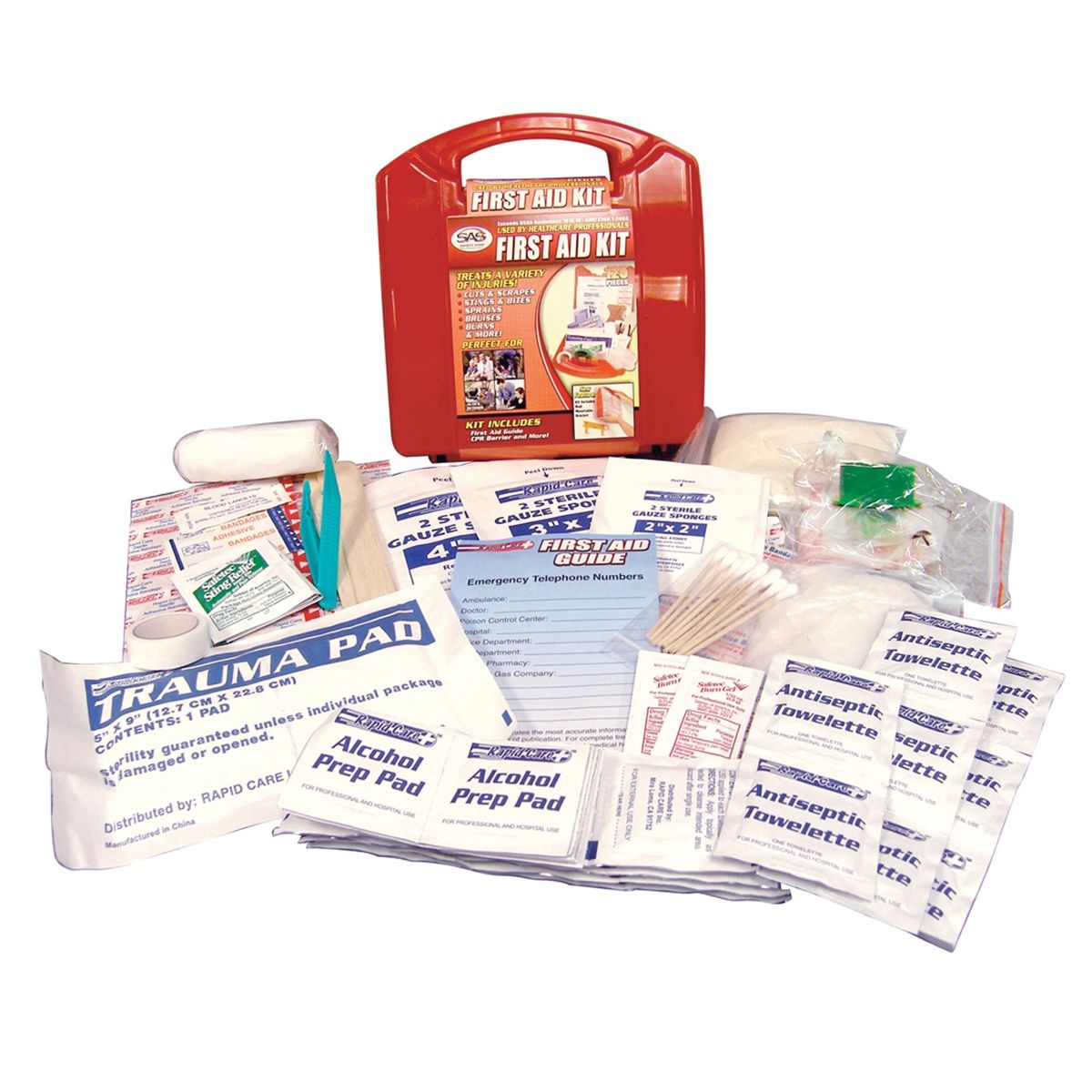 First Aid Kit - Wall Mounted - 25 Person