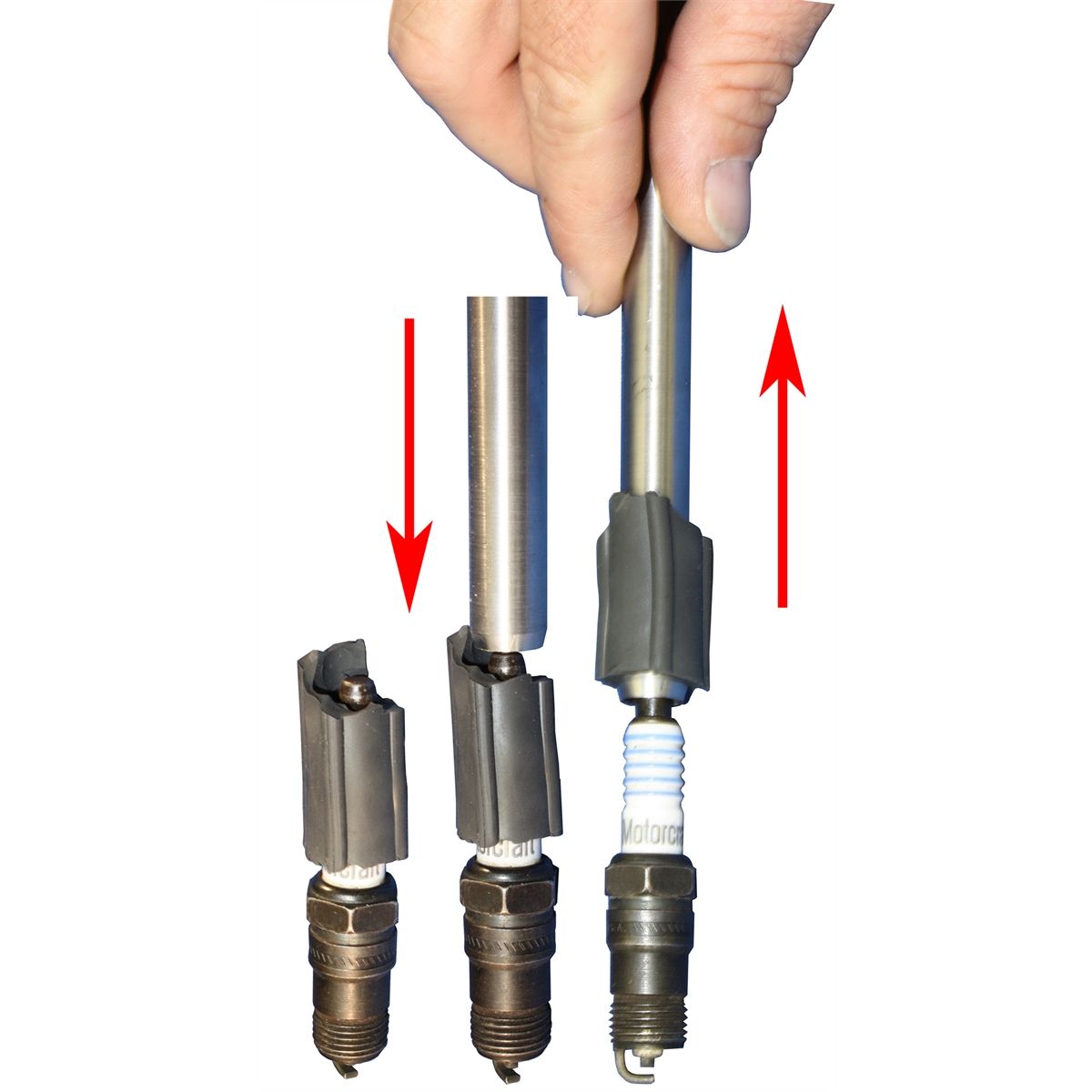 Ripped Spark Plug Boot Remover - Ford, Chrysler...