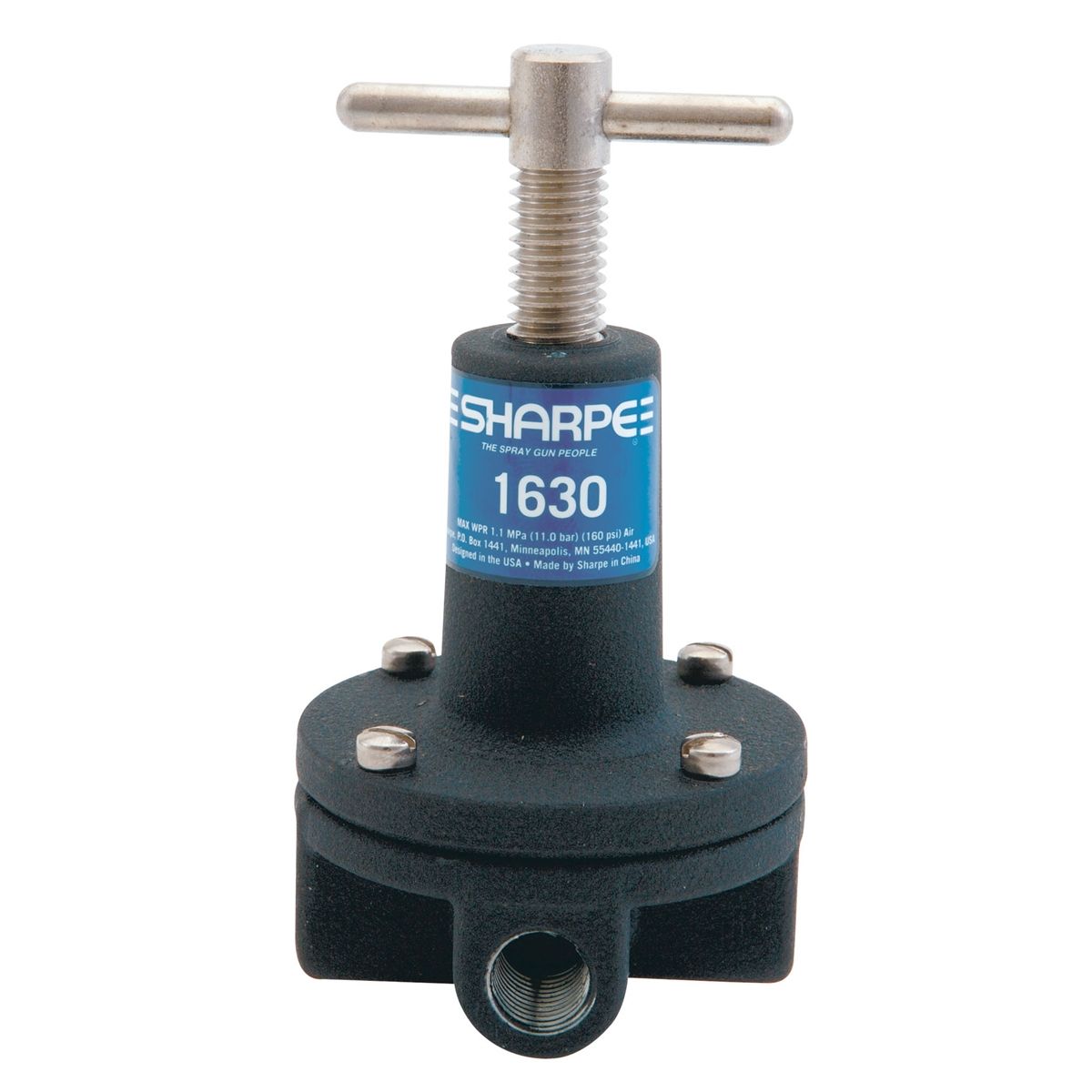 Air Pressure Regulator w/Three Regulated Outlets