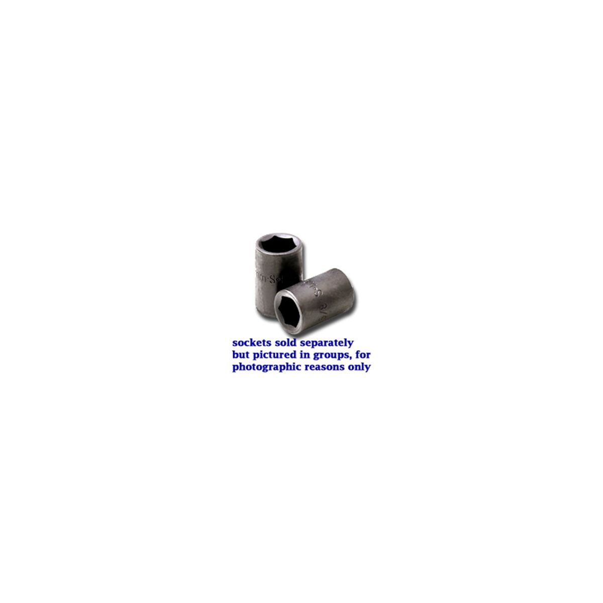 1/2 In Drive 6 Pt Std Metric Impact Socket - 12mm